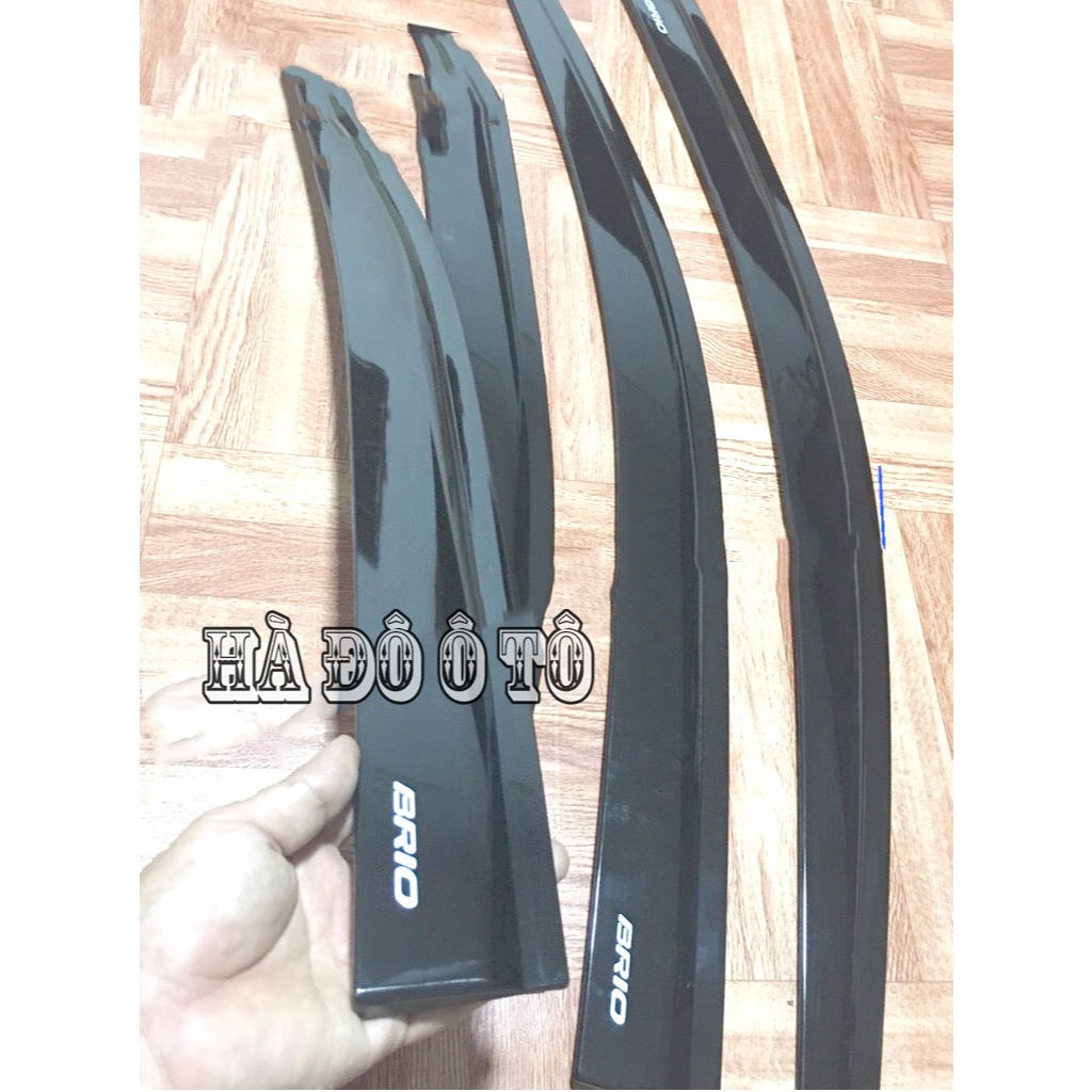 Vè Mưa Brio ( Vè Đen Thái ) - Viền Che Mưa Cánh Cửa Honda Brio