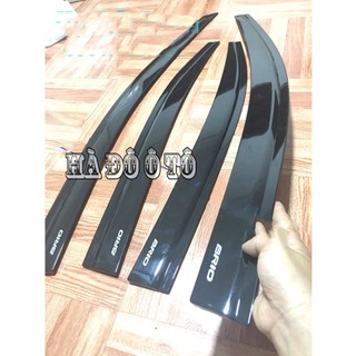 Vè Mưa Brio ( Vè Đen Thái ) - Viền Che Mưa Cánh Cửa Honda Brio