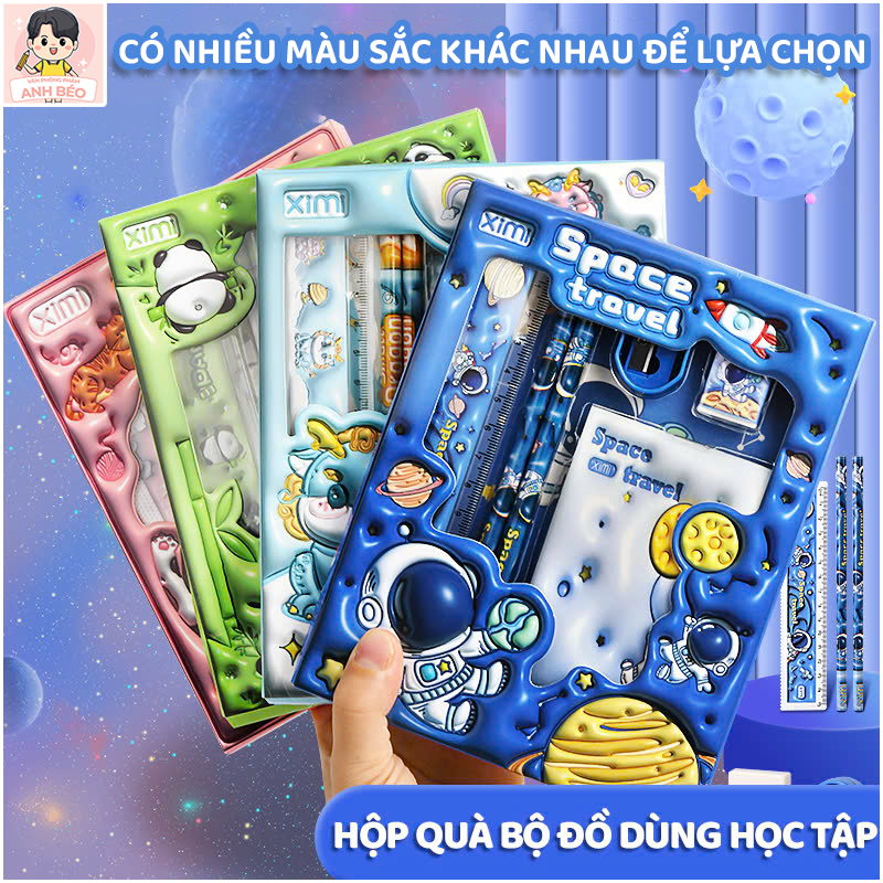 Đồ Dùng Học Tập 6 Món Thước Kẻ Dễ Thương Cute Cho Bé Dụng Cụ Học Tập Sinh Quà Tặng Đẹp Giá Rẻ