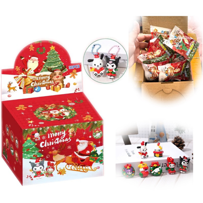 Blindbox Túi Mù Noel set 32 túi có sẵn quà cho bé