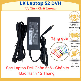 Sạc Laptop Dell Chân Nhỏ / Chân To 19.5V- 2.31A 45W/ 19.5V- 3.3A 65W 19.5V- 4.62A 90W /  Sạc Dell Sạc Máy Tính Dell