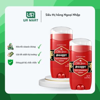 [Nhập Mỹ] Sáp Khử Mùi Old Spice Swagger Scent of Cedarwood 85G