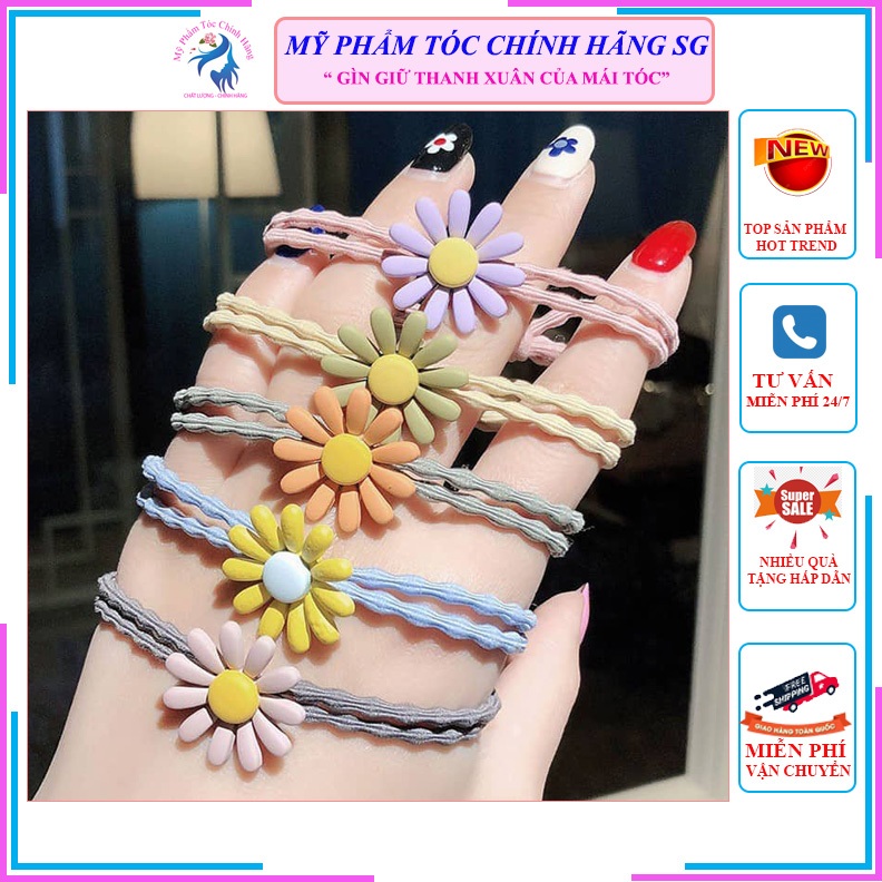 DÂY CỘT TÓC, BUỘC TÓC NỮ ĐẸP DỄ THƯƠNG PHONG CÁCH HÀN QUỐC