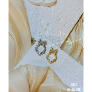 CHARM CAO CẤP VÒNG ĐÁ M21 SET 4 VIÊN 2 MÀU