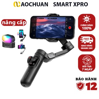 Gimbal smart x pro, gimbal điện thoại 360 độ, gậy gimbal chống rung điện thoại có nhận diện khuôn mặt