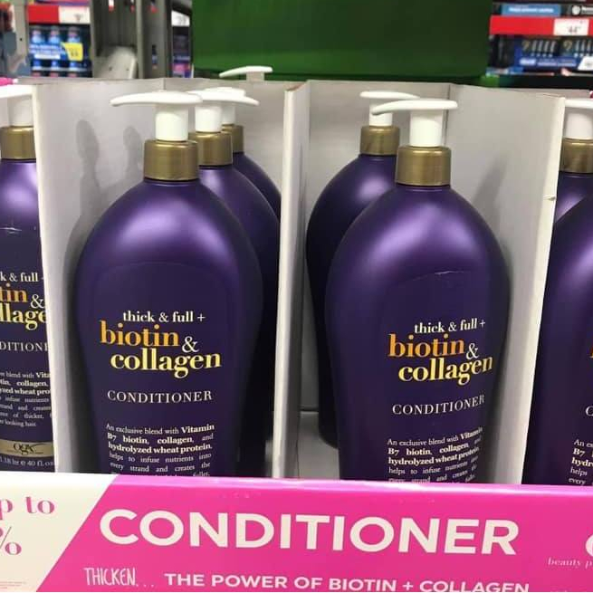 Bộ Dầu Gội OGX Thick Full Biotin & Collagen Shampoo 1,18L