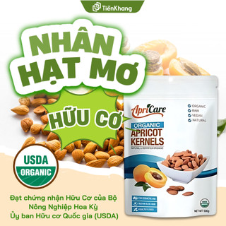 Nhân Hạt Mơ Hữu Cơ - Organic Apricot Kernels - Bịch (500gram)