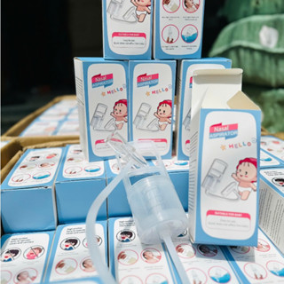 Dụng Cụ Hút Mũi Kéo Tay Thế Hệ Mới - Nhựa Nguyên Sinh, Lực Hút Mạnh, Thân Thiện Cho Bé