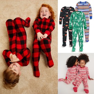 CHỌN MẪU 1- Bộ body cho bé sleep cotton LIỀN TẤT 3T-6T áo liền quần tay dài xuất dư body bé trai gái Hồi giáo shop NEM