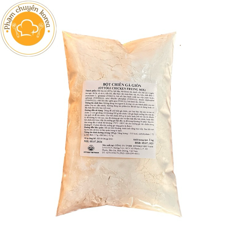 Bột chiên gà giòn KFC ottogi túi 1kg