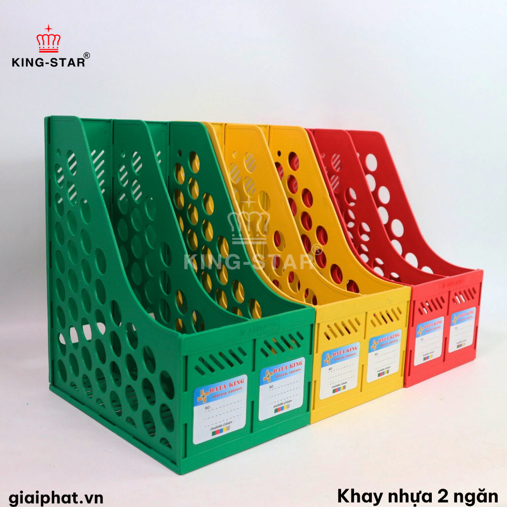 KHAY NHỰA 2 NGĂN KINGSTAR