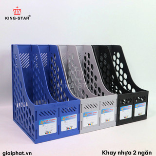 KHAY NHỰA 2 NGĂN KINGSTAR