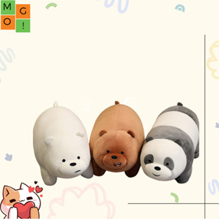 Gấu Bông MGO! gấu Bông Bộ Ba Anh Em Nhà Gấu WE BARE BEARS Siêu Dễ Thương Siêu Mềm Mịn