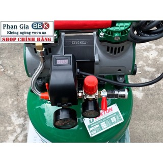 [CHÍNH HÀNG] Máy Nén Khí Không Dầu Dekton 12L - 1.5HP, Bảo Hành máy 1 năm, 100% Dây đồng, Chất lượng tốt
