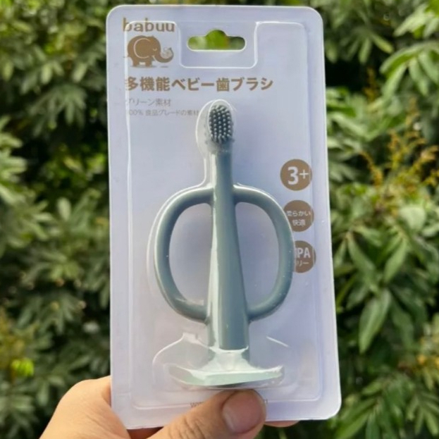 bàn chải đánh răng silicon babuu