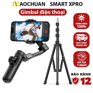 Gậy gimbal chống rung điện thoại smart x pro, gimbal điện thoại 360 độ chính hãng AOCHUAN