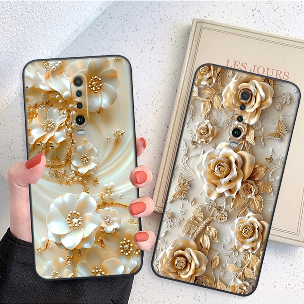 Ốp lưng Xiaomi Redmi K20 / K20 PRO / MI 9T / K30 / K30 5G mẫu bông hoa sang trọng,đẹp,bảo vệ camera
