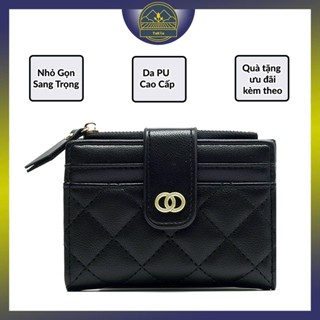 Ví Nữ Mini Cầm Tay Nhiều Ngăn Gập Đôi Thời Trang TAKIU STORE VN21