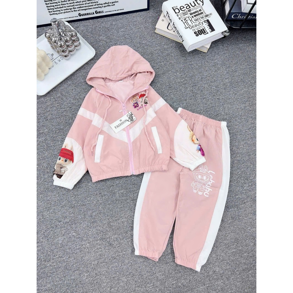 bộ gió laububu bé gái