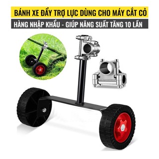 Bánh xe trợ lực hỗ trợ cho việc cắt cỏ, không tốn sức