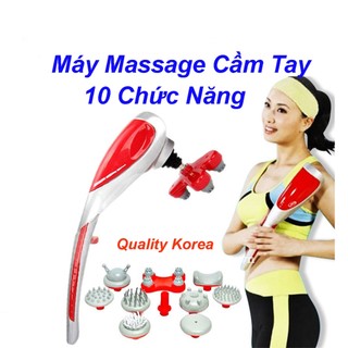 Máy Massage Cầm Tay 10 Đầu,10 Chức Năng