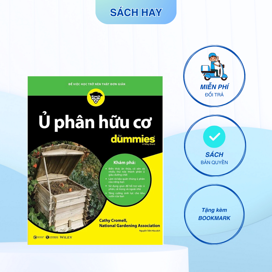 Sách - Ủ phân hữu cơ for Dummies - Thái Hà