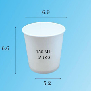 50 ly giấy 150 ml (5 OZ)