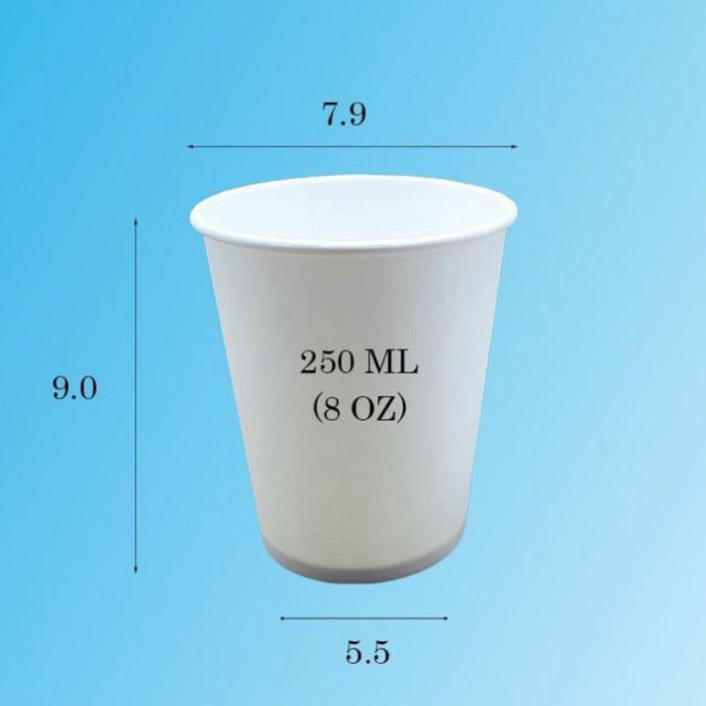 50 ly giấy 250 mL 8 OZ