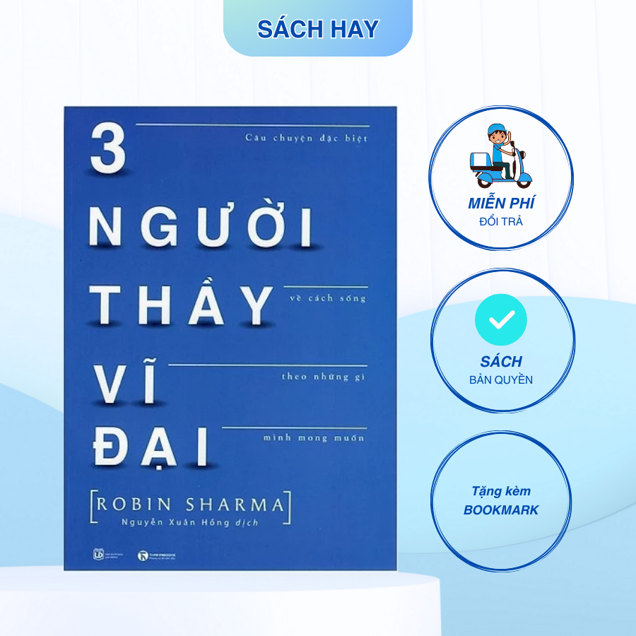 Sách - Ba Người Thầy Vĩ Đại - Thái Hà