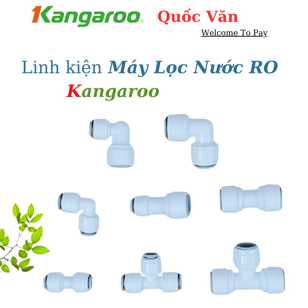 Linh Kiện Máy Lọc Nước : Co , Cút , Nối ,Kẹp, Khóa , Van 1 chiều ... Chuyên dùng cho máy lọc nước RO,Nano