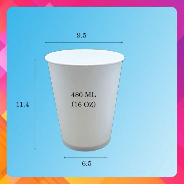 50 ly giấy 480 ml 16 oz
