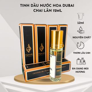 Tinh Dầu Nước Hoa Dubai Nam Nữ Chính Hãng Mẫu Chai Lăn 12ml - MiKiStore - Tinh Dầu Thiên Nhiên Nguyên Chất Lưu Hương 24h