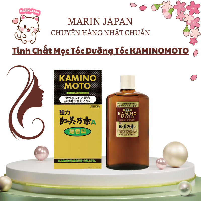(Có Video Mua Hàng Store)TINH DẦU KÍCH THÍCH MỌC TÓC KAMINOMOTO