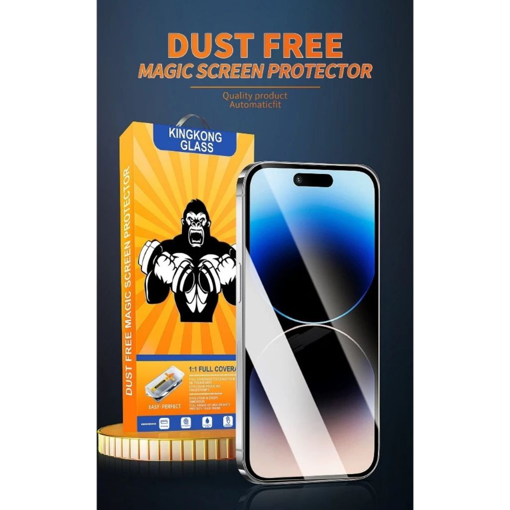 Cường Lực KingKong Full Màn Kèm Khung Tự Dán KTD - Chính Hãng | BigBuy360 - bigbuy360.vn