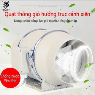  Quạt thông gió Quạt hút mùi hút khói công nghiệp lõi đồng chính hãng 40-130W 