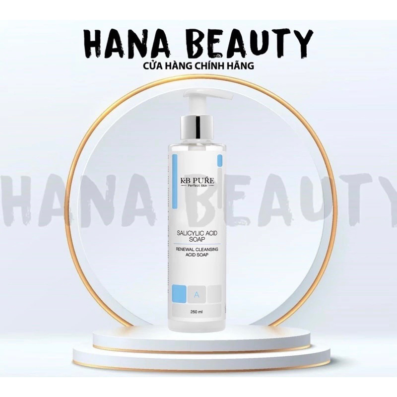 Gel tẩy da chết dạng rửa trôi - KB PURE SALICYLIC SOAP 250ml