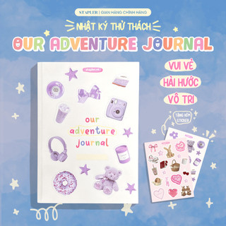  Sổ Tay Thử Thách "OUR ADVENTURE JOURNAL" Nhật Ký Thử Thách Độc Lạ Vô Tri Cùng Bạn Bè Người Yêu Siêu Vui Nhộn 