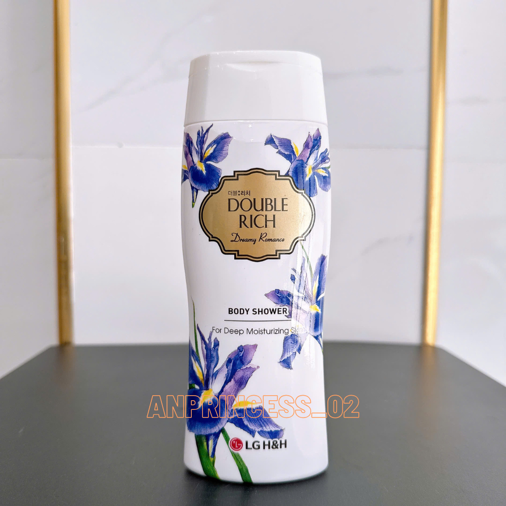 Sữa Tắm DOUBLE RICH Hoa Iris ( Mầu Tím ) 200g