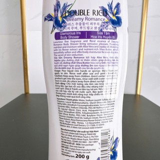 Sữa Tắm DOUBLE RICH Hoa Iris ( Mầu Tím ) 200g