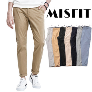 Quần kaki nam MISFIT, chất vải kaki dày dặn co giãn thoải mái, form Slim - KAKIMOI