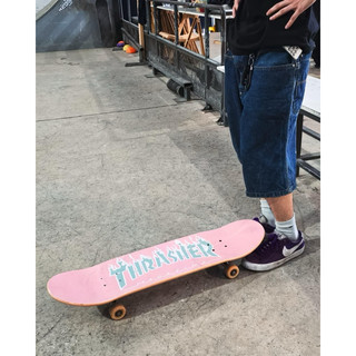 Mặt nhám ván trượt Skateboard THRASHER FLAME GRIPTAPE