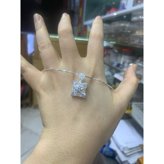 Kiềng cổ Nmj bạc mặt đẹp