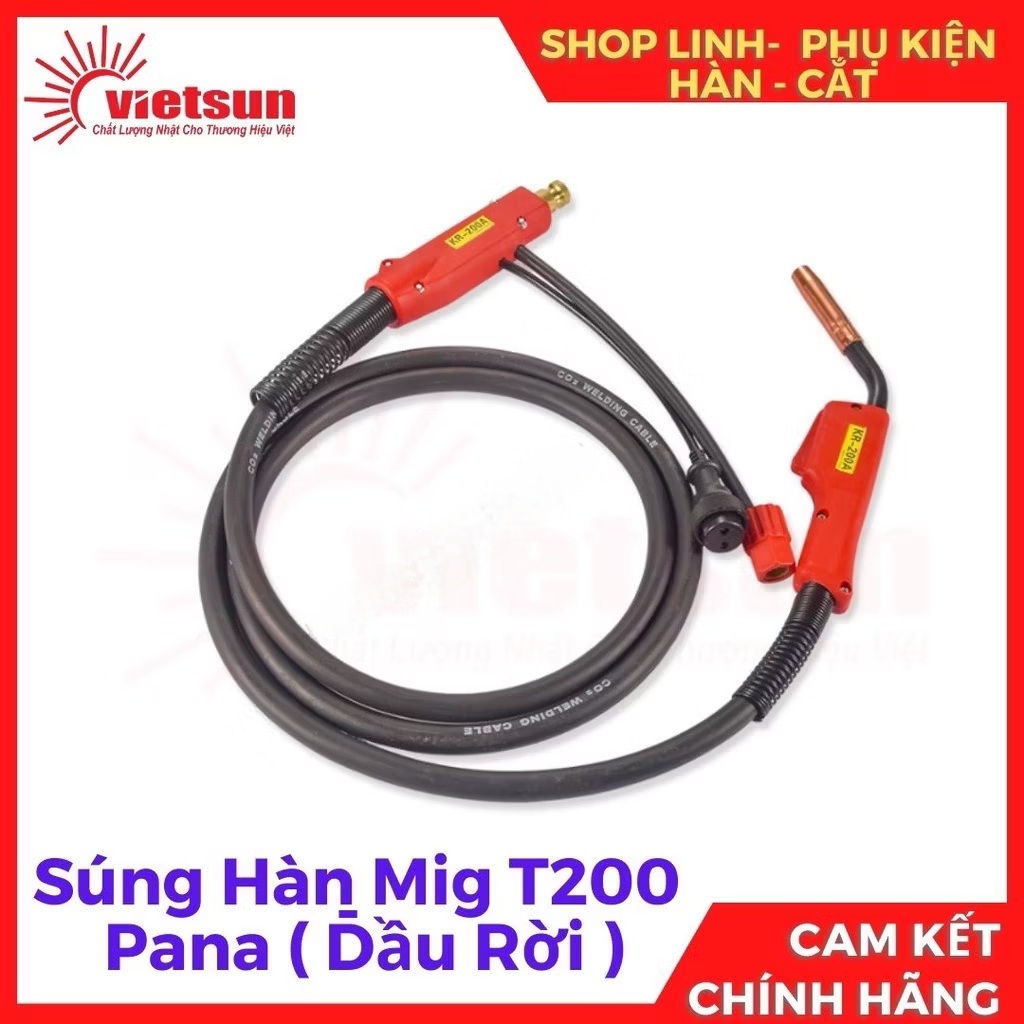 Súng Hàn Mig T200  Pana ( Đầu Rời )