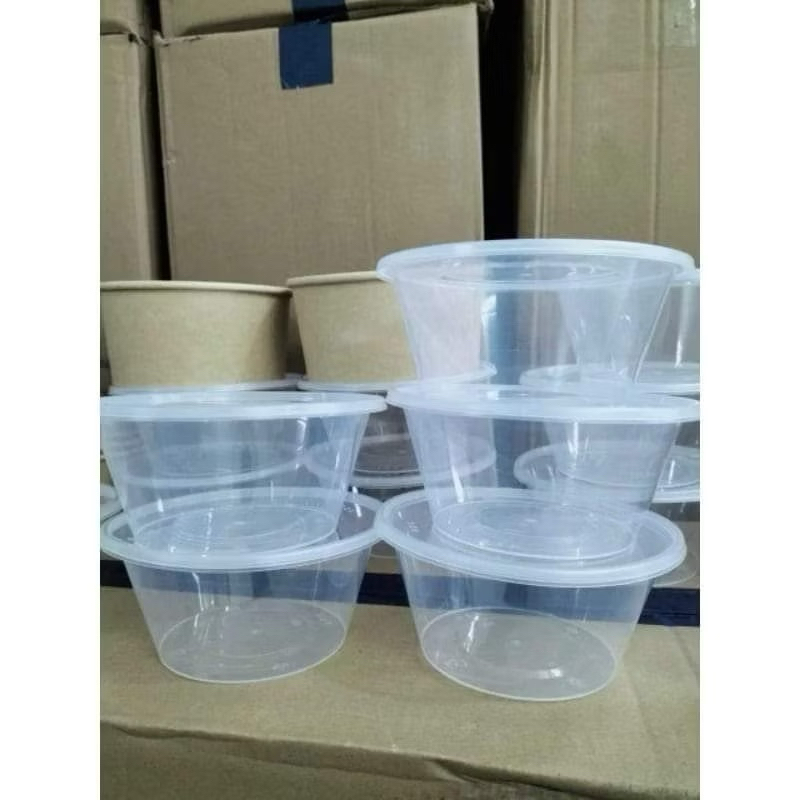 100 tô nhựa 1000ml nhập khẩu nắp chịu nhiệt