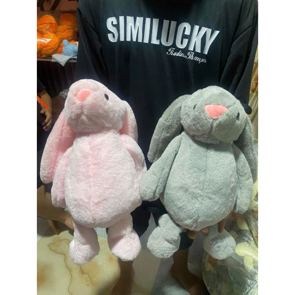 Jellycat thỏ 30cm，GẤU BÔNG JELLYCAT, thỏ sang trọng,thỏ tai dài gấu bông jellycat thỏ,Món quà tốt nh
