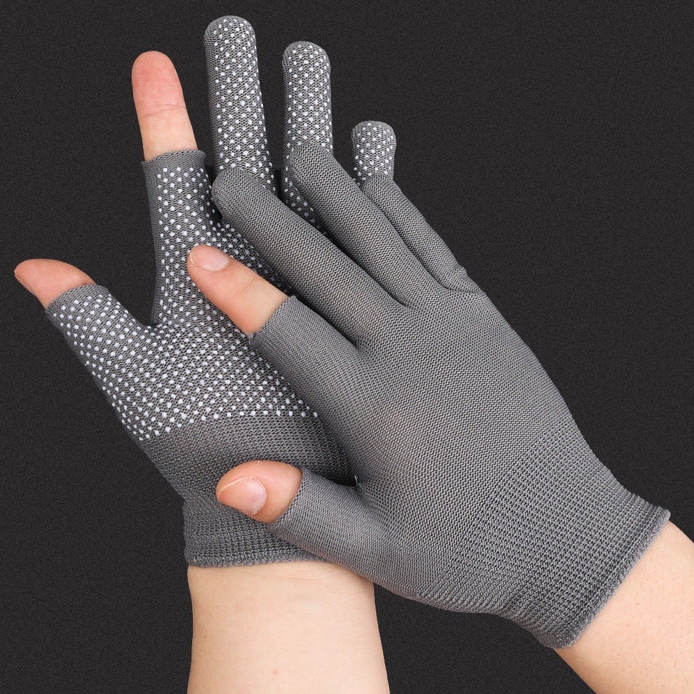 Găng tay chống nắng, màn hình cảm ứng, mỏng, thoáng khí, lái xe leo núi ngoài trời, chống trượt, thể thao cho nam và nữ