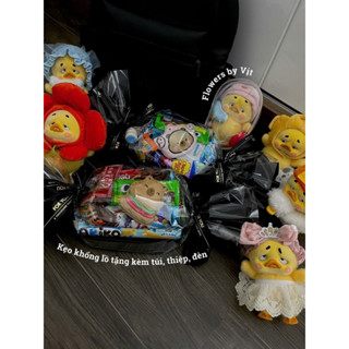 [ MỚI 19/11 ] Kẹo khổng lồ tone xanh đen siêu cá tính tặng bạn nam nhân ngày boy’s day, sinh nhật, kỉ niệm