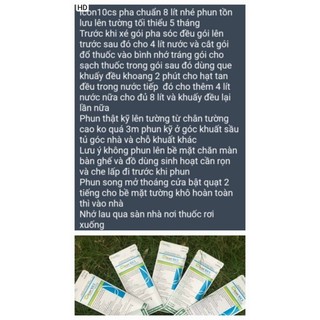 Thuốc trừ muỗi ICON 10SC (gói 62ml)