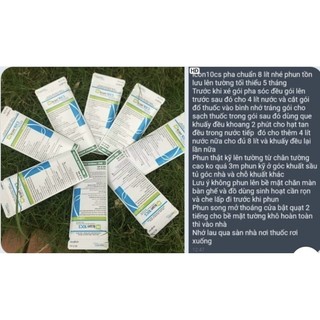 Thuốc trừ muỗi ICON 10SC (gói 62ml)