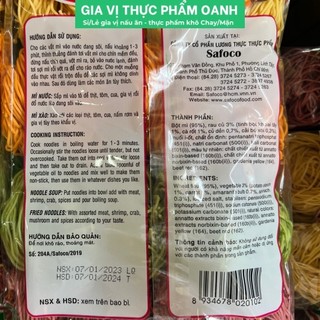 [CHAY/MẶN-THÙNG 20]Mì rau củ sợi nhỏ (thùng 20 gói 500gr)